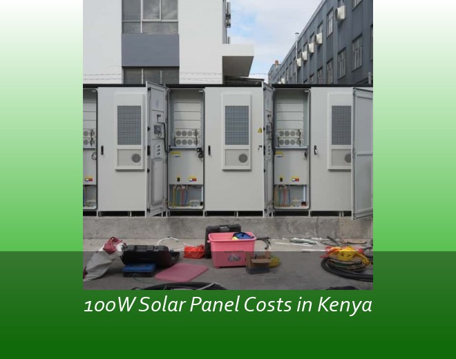 100W Solar Panel Costs in Kenya
